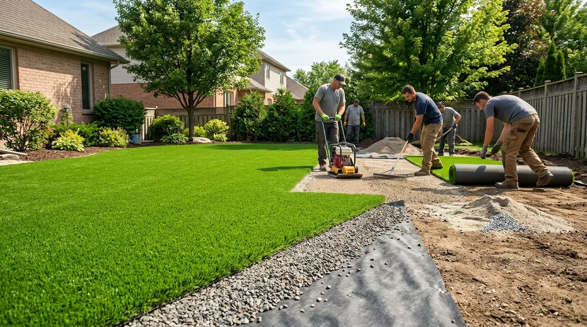 Artificial Lawn Installation: What You Need to Know