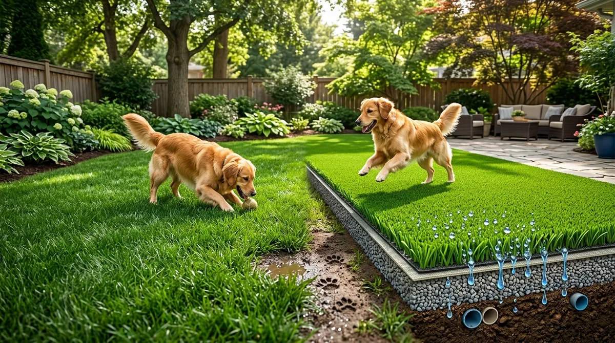 Pet Turf vs. Natural Grass: Which Is Best for Your Yard?