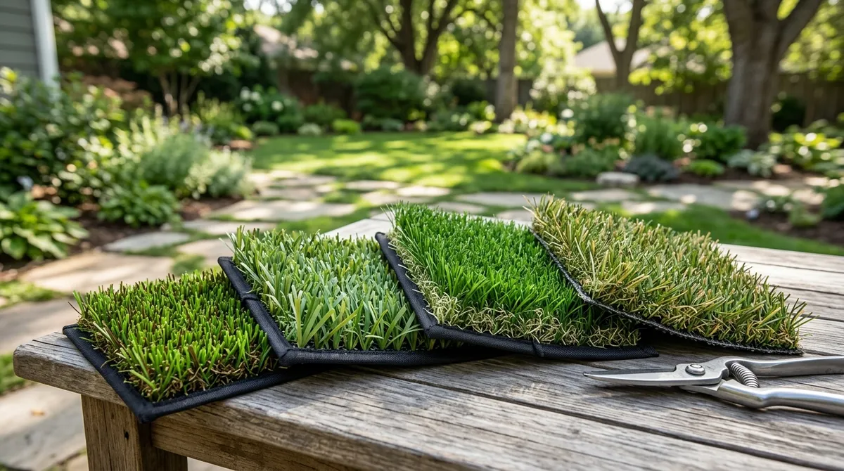 synthetic turf installation