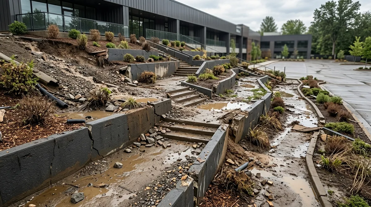commercial property terracing