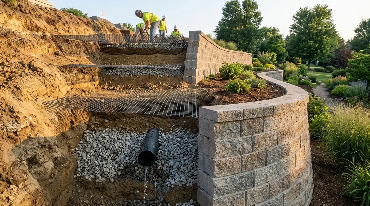 7 Things MSE Retaining Wall Contractors Do for Your Yard