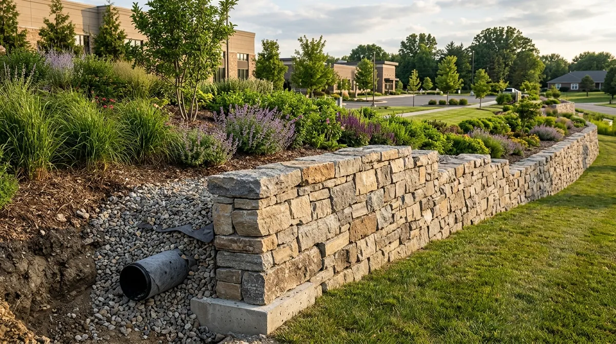 How to Choose Natural Stone Commercial Retaining Walls