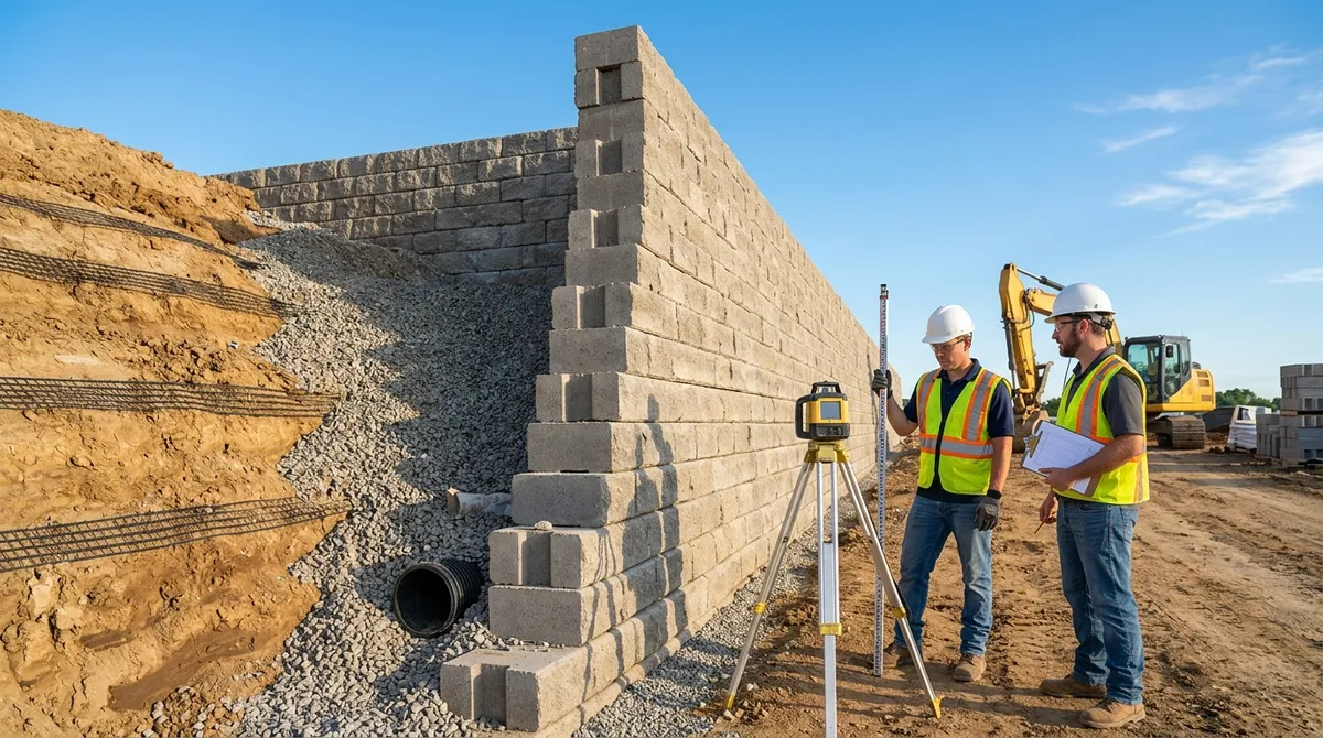 Commercial Retaining Wall Installation: What You Need to Know