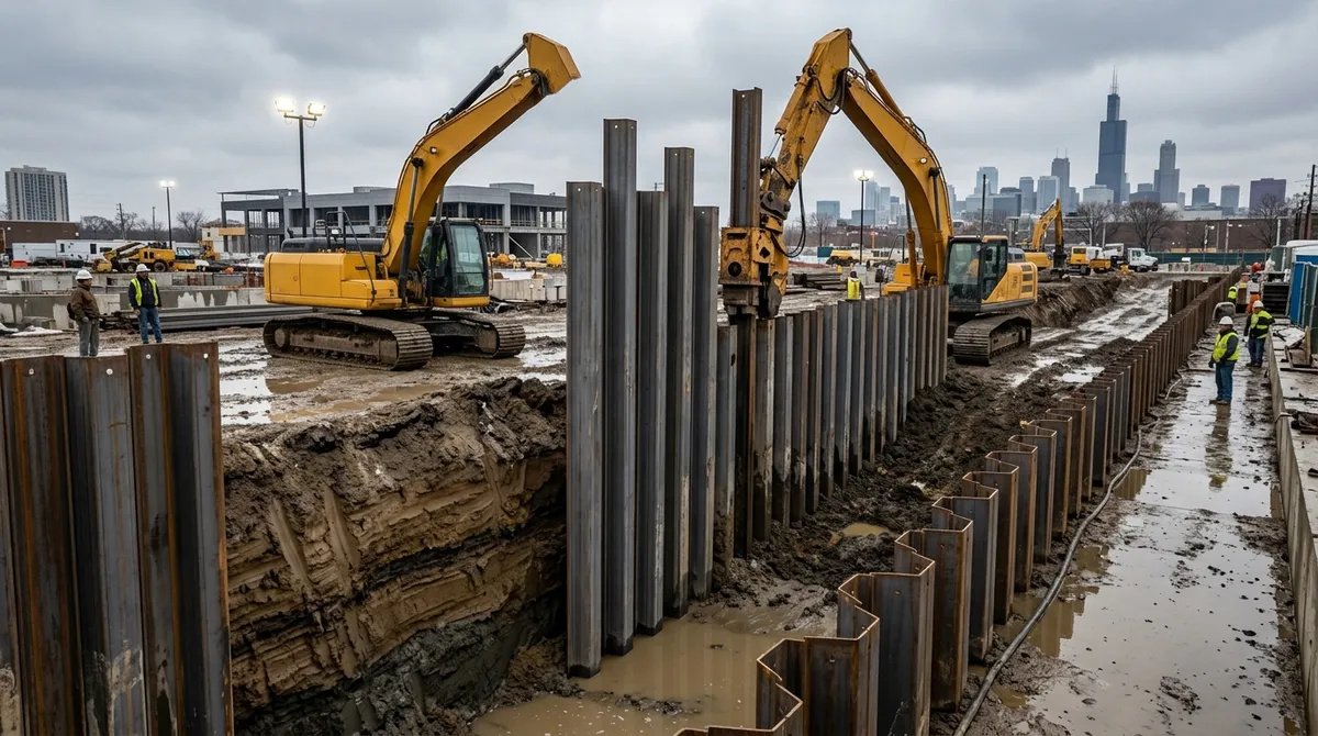 6 Commercial Sheet Piling Walls Chicago Facts to Know
