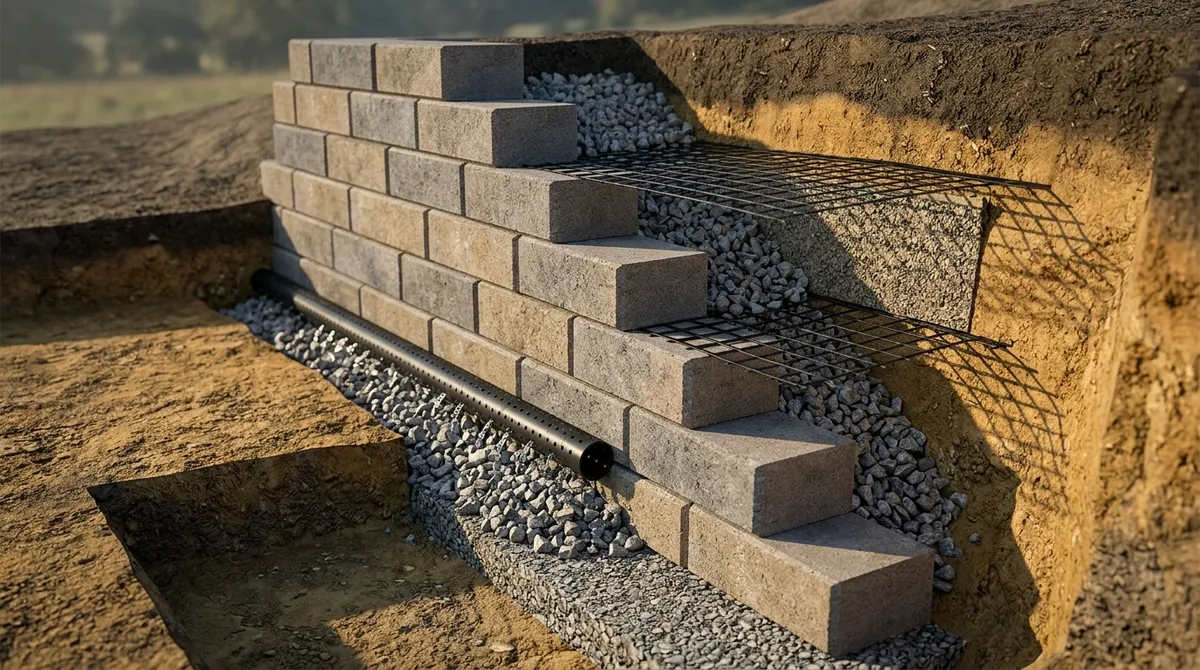 How Does Segmental Retaining Wall Installation Work?