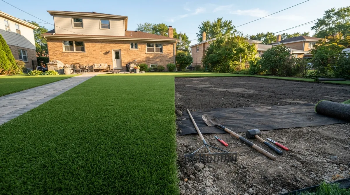 3 Turf Installation Steps Every Chicago Homeowner Needs (2026)