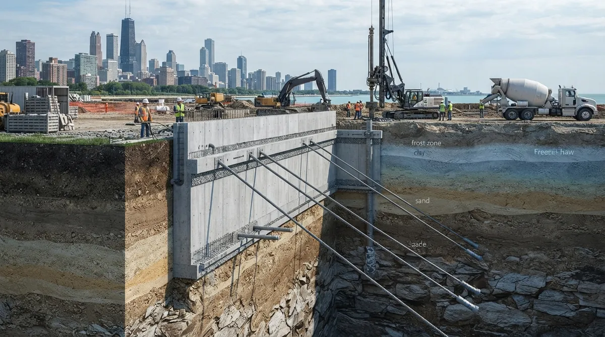 How to Get Anchored Retaining Wall Construction Chicago