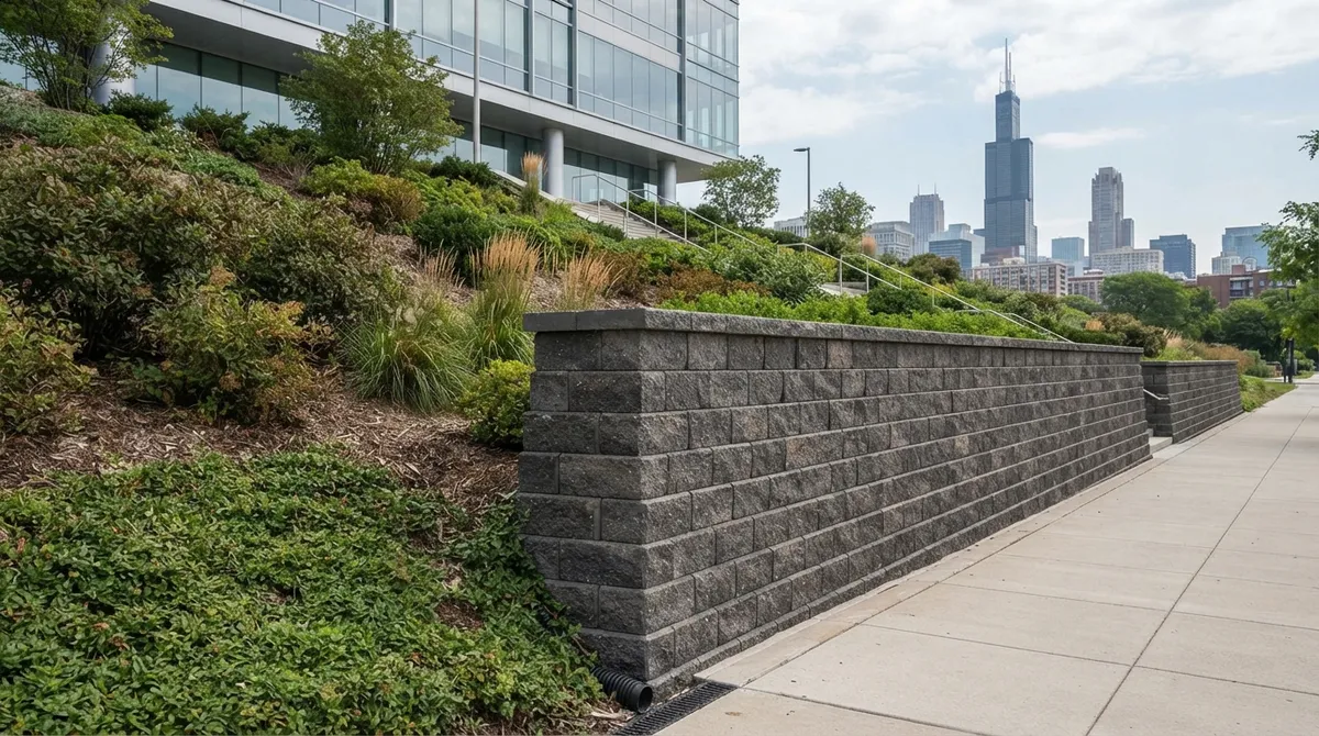 commercial erosion control walls Chicago