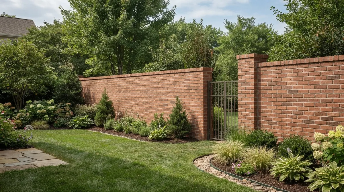 brick wall construction