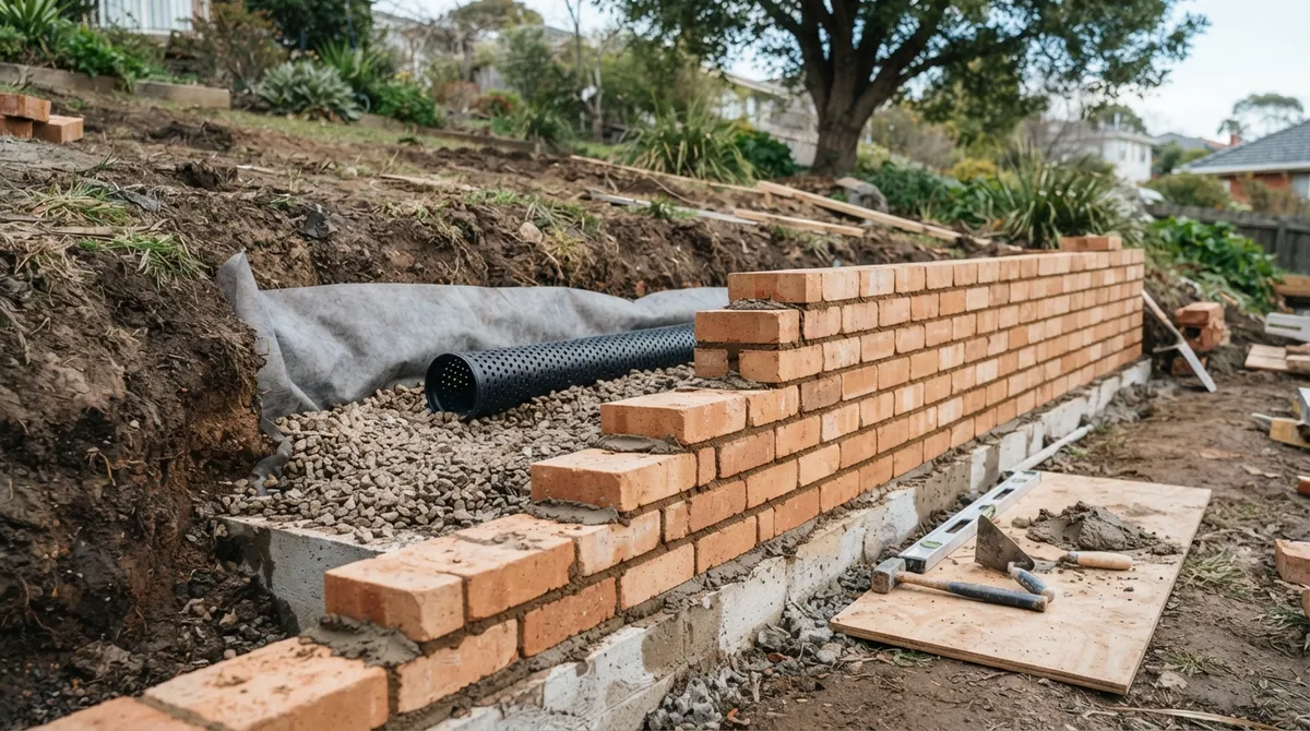 How to Plan Brick Wall Construction for Your Yard