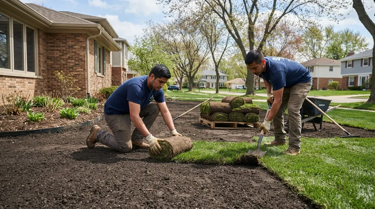 turf grass installation cost