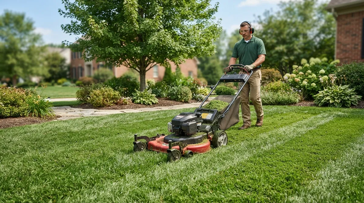 lawn care and maintenance