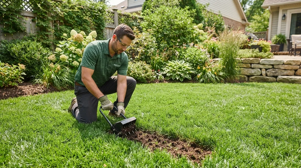 lawn care and maintenance