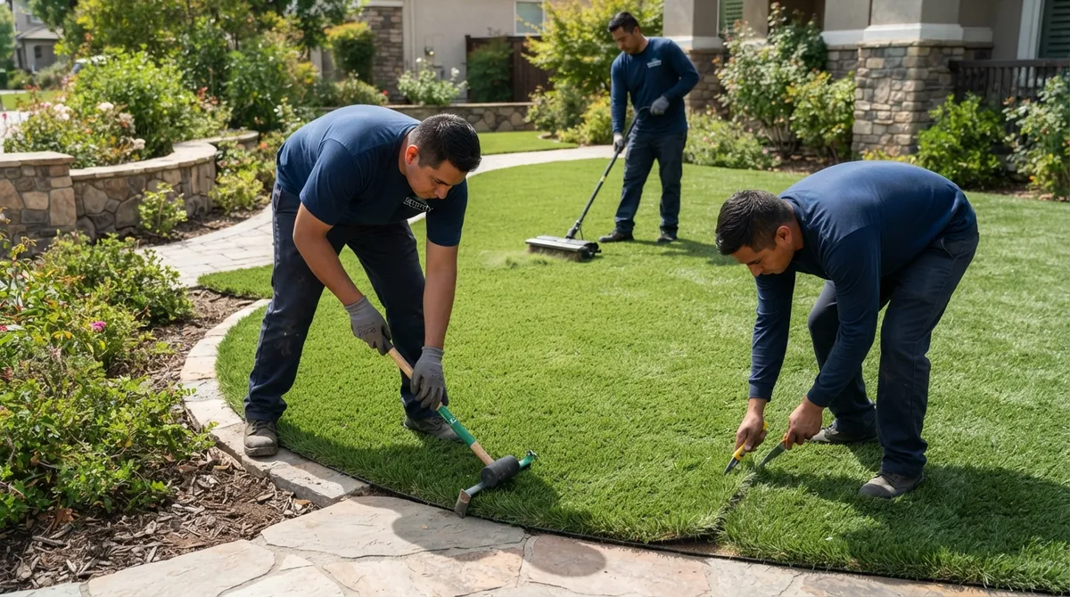 cost for installing artificial grass