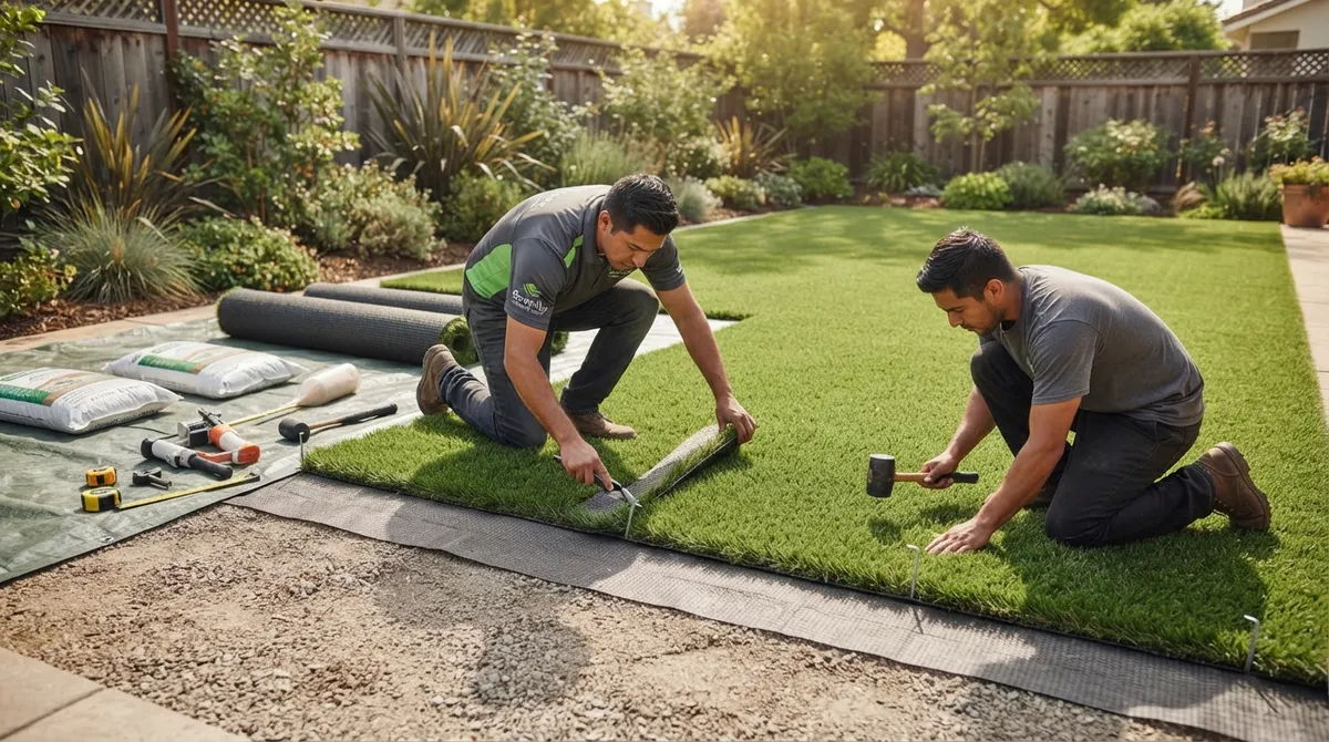 cost for installing artificial grass