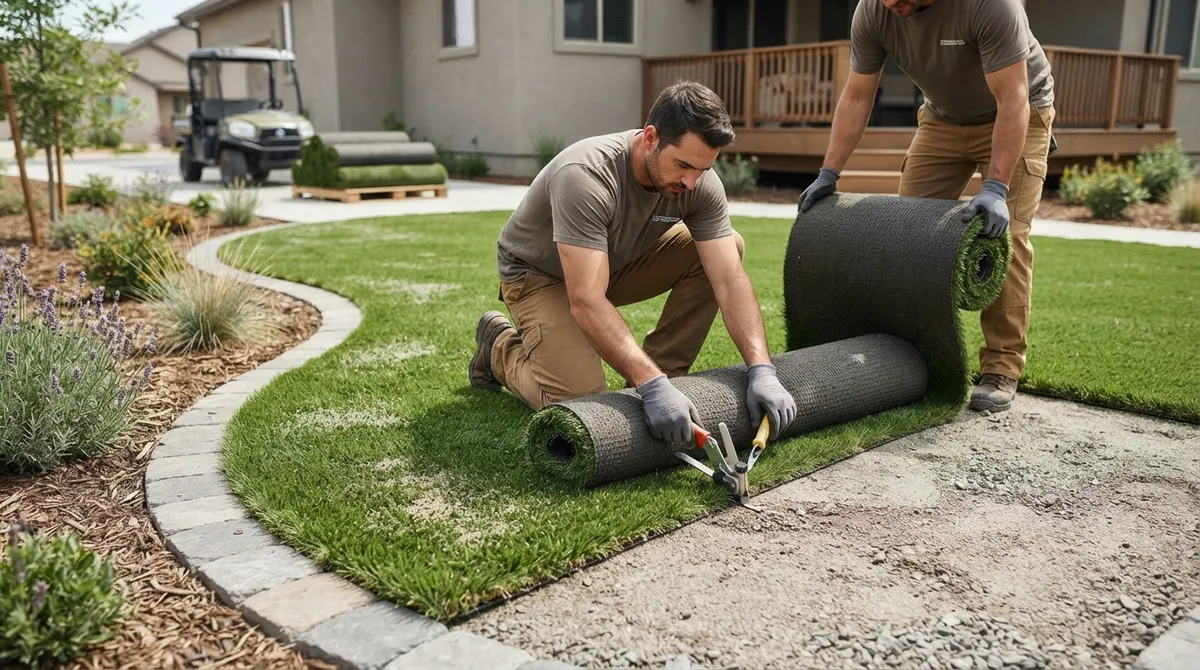 artificial turf installation price