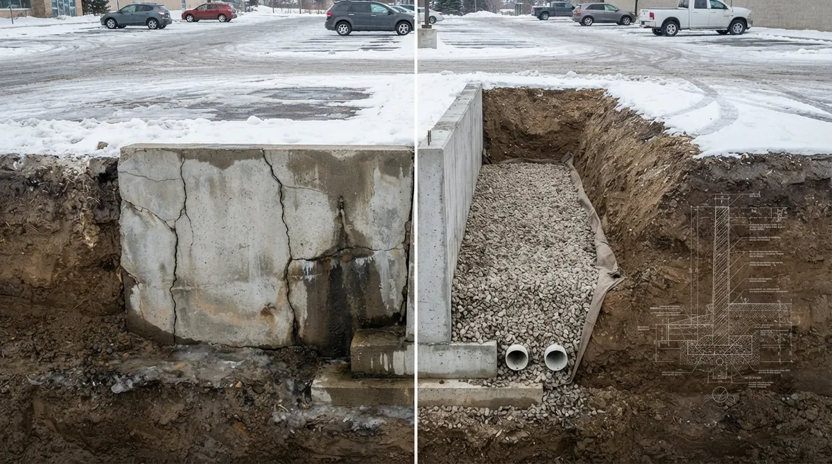 10 Retaining Wall Mistakes Chicago Parking Lots Can't Afford