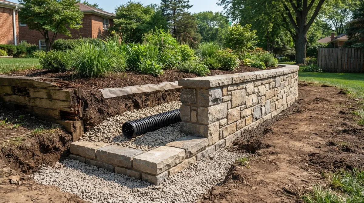 7 Retaining Wall Construction Facts Chicago Yards Need