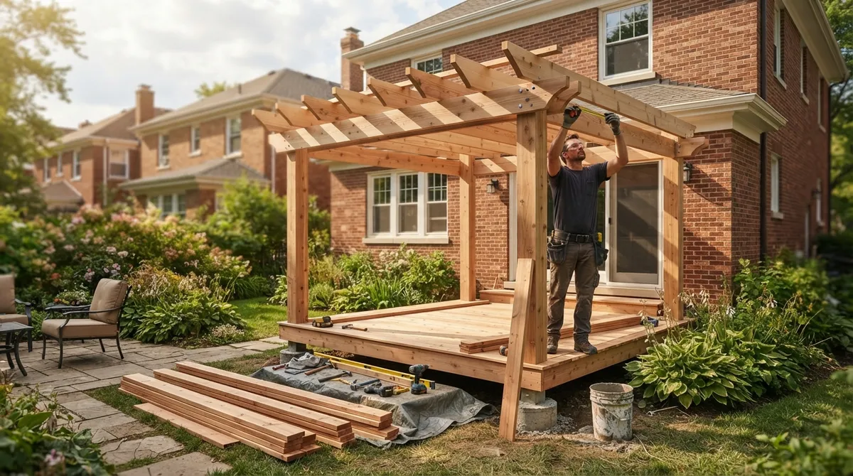 5 Pergola Installation Facts Chicago Homeowners Need