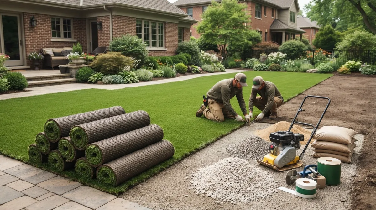 cost to install synthetic turf
