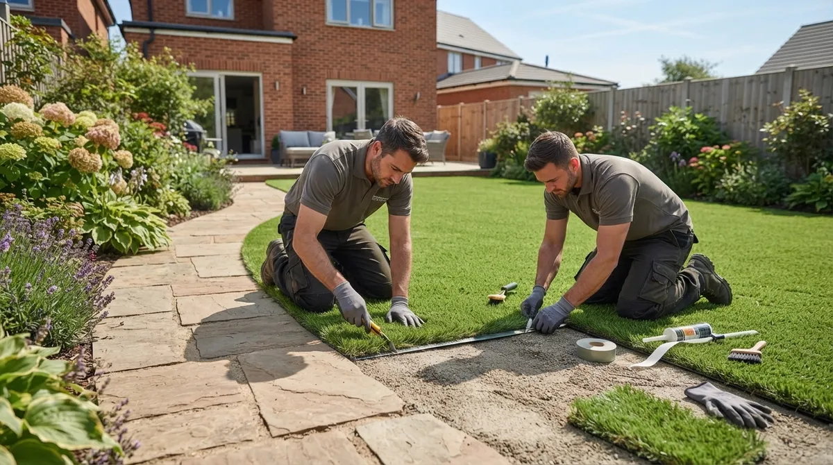 artificial lawn installation near me