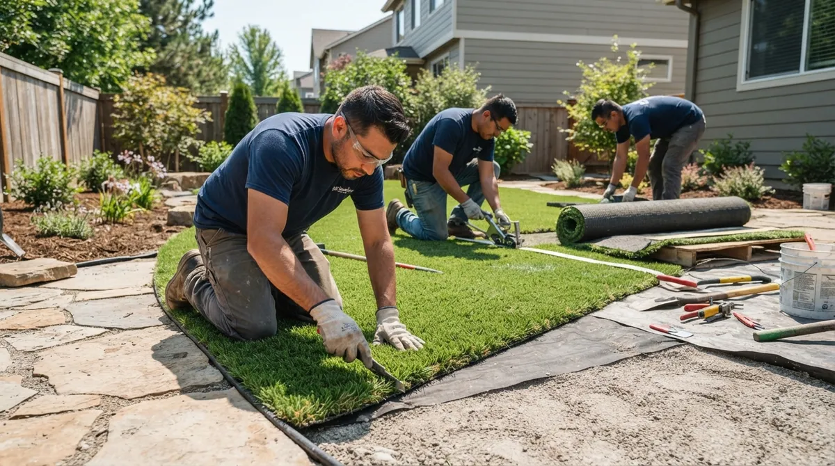 synthetic grass installation price