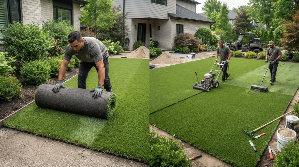 artificial grass installation price
