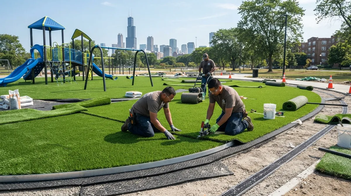 6 Playground Turf Installation Tips Chicago Trusts (2026)
