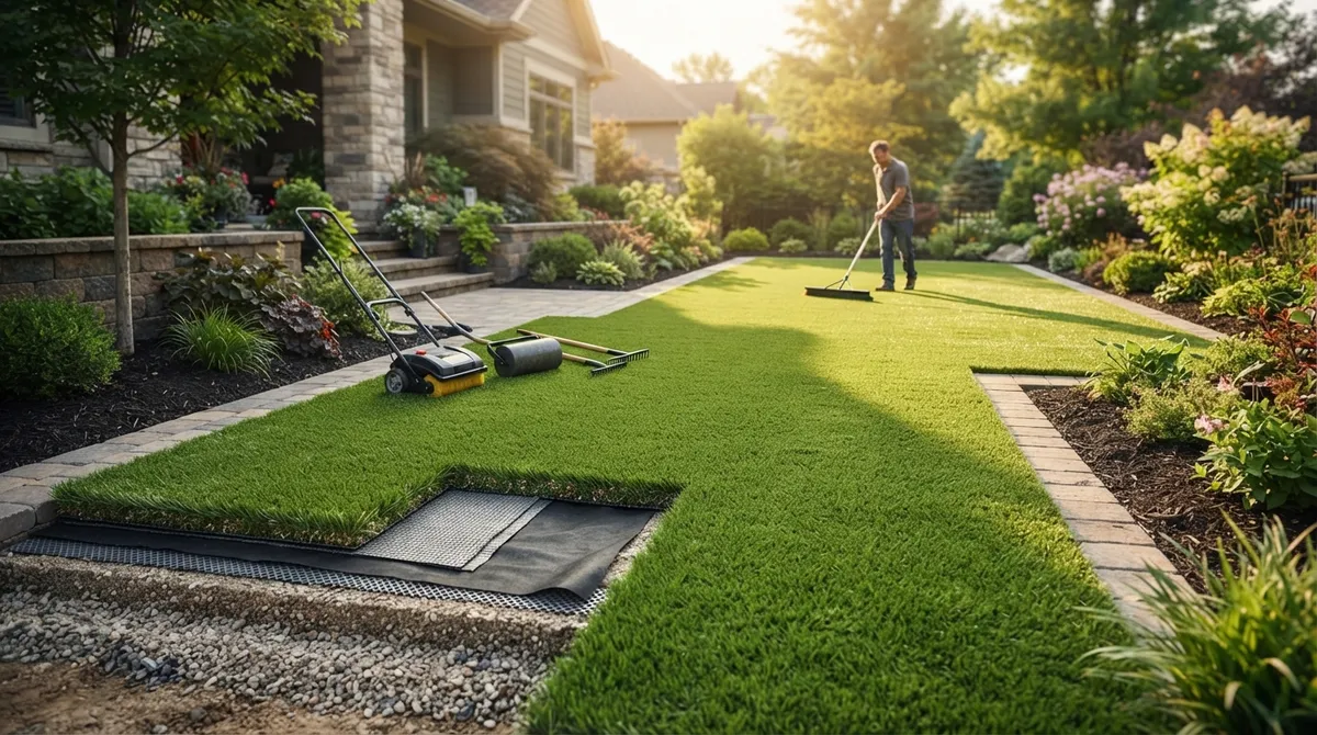 How Much Does Synthetic Lawn Installation Cost in 2026?