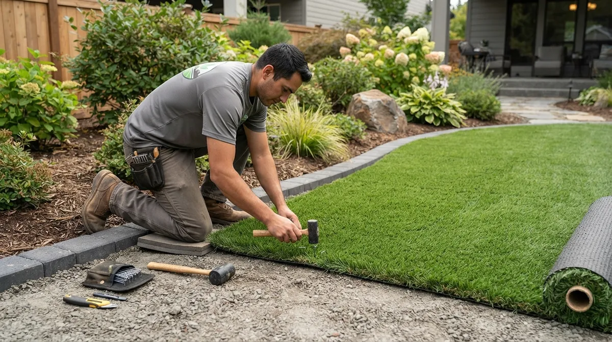 fake grass installation cost