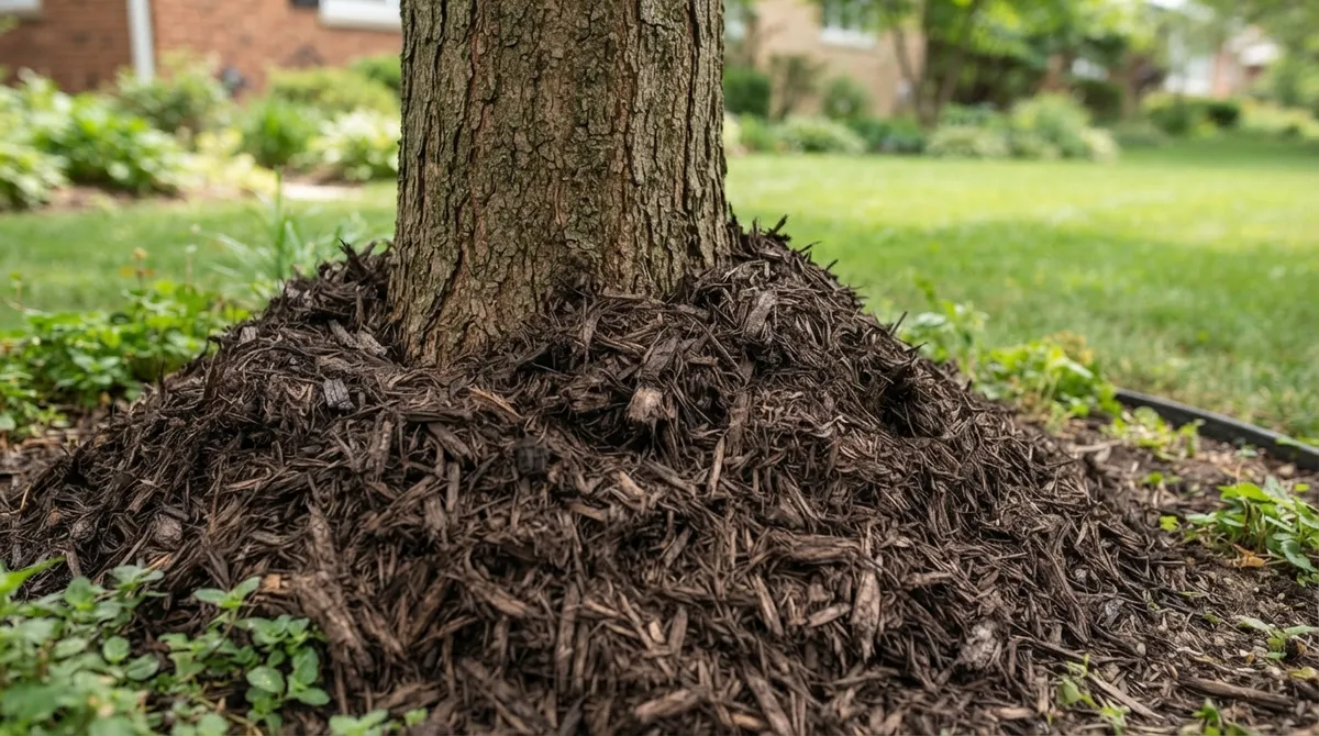 mulch installation