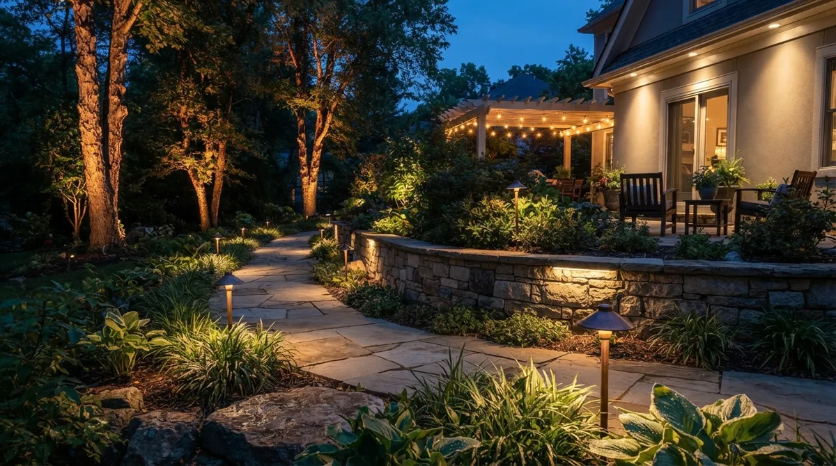 How to Plan Landscape Lighting That Wows After Dark
