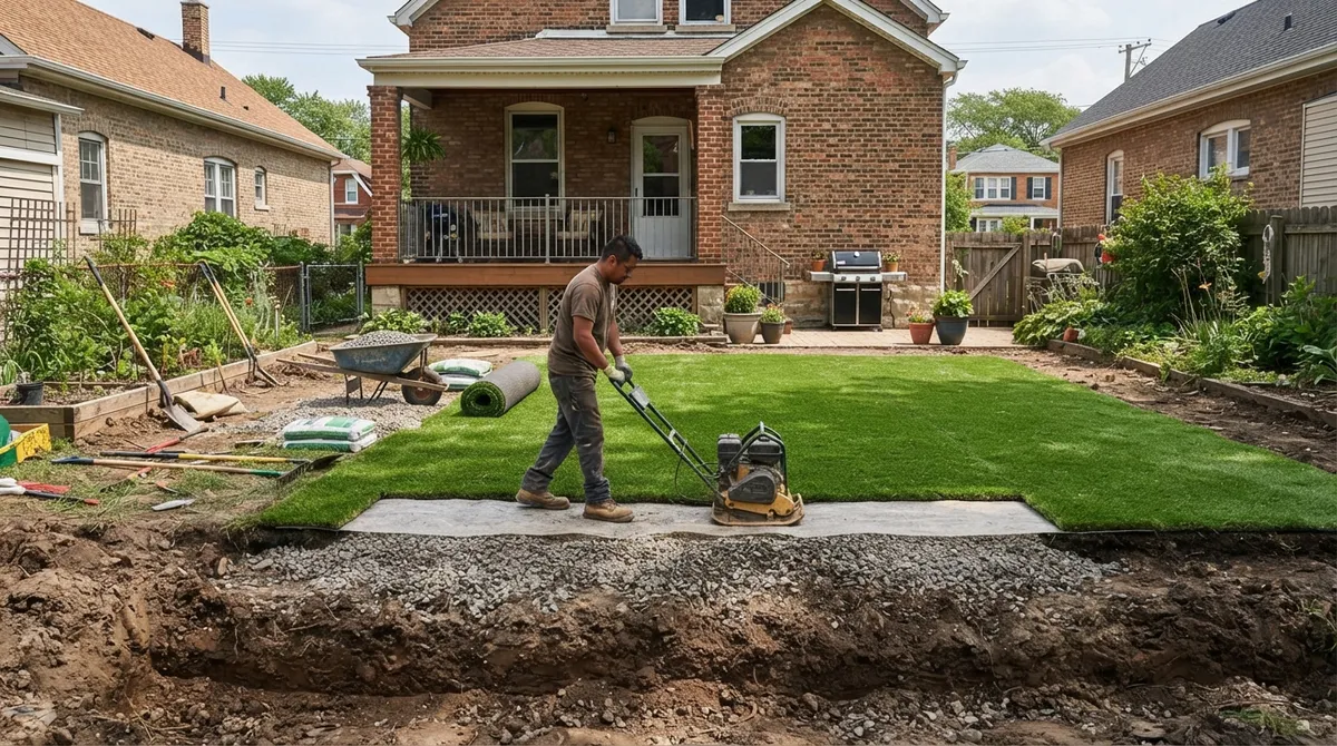 Synthetic Lawn Installation: A Chicago Homeowner's Guide