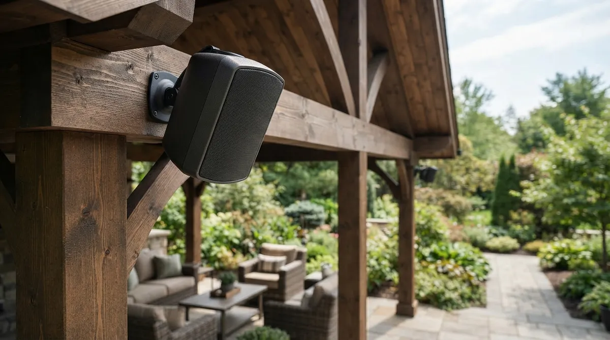 outdoor sound systems for covered pavilions