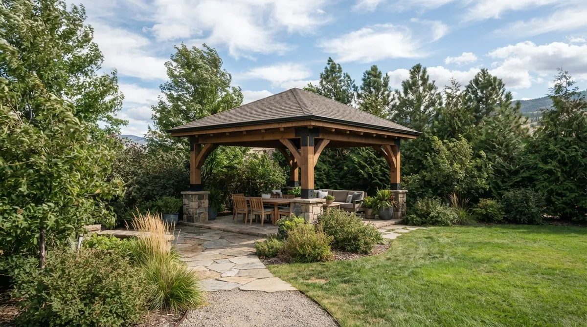 pavilion design for windy yards
