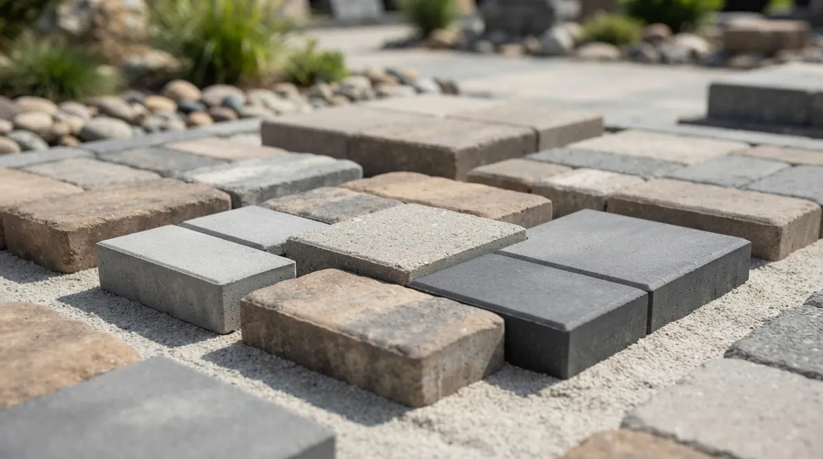 concrete patio pavers