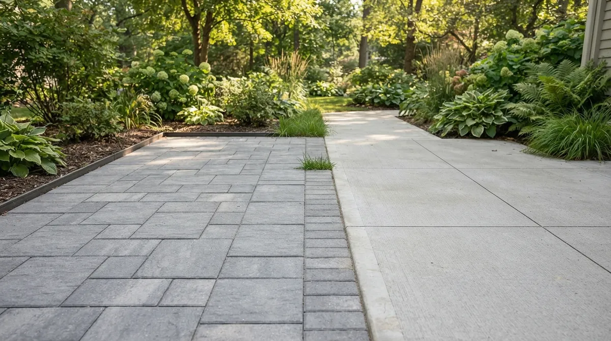 concrete patio pavers