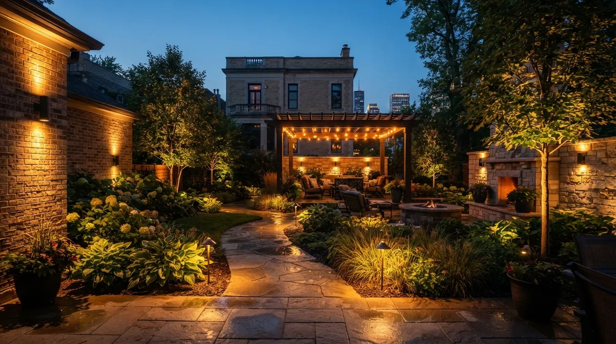 How Can Outdoor Lighting Transform Your Chicago Yard?