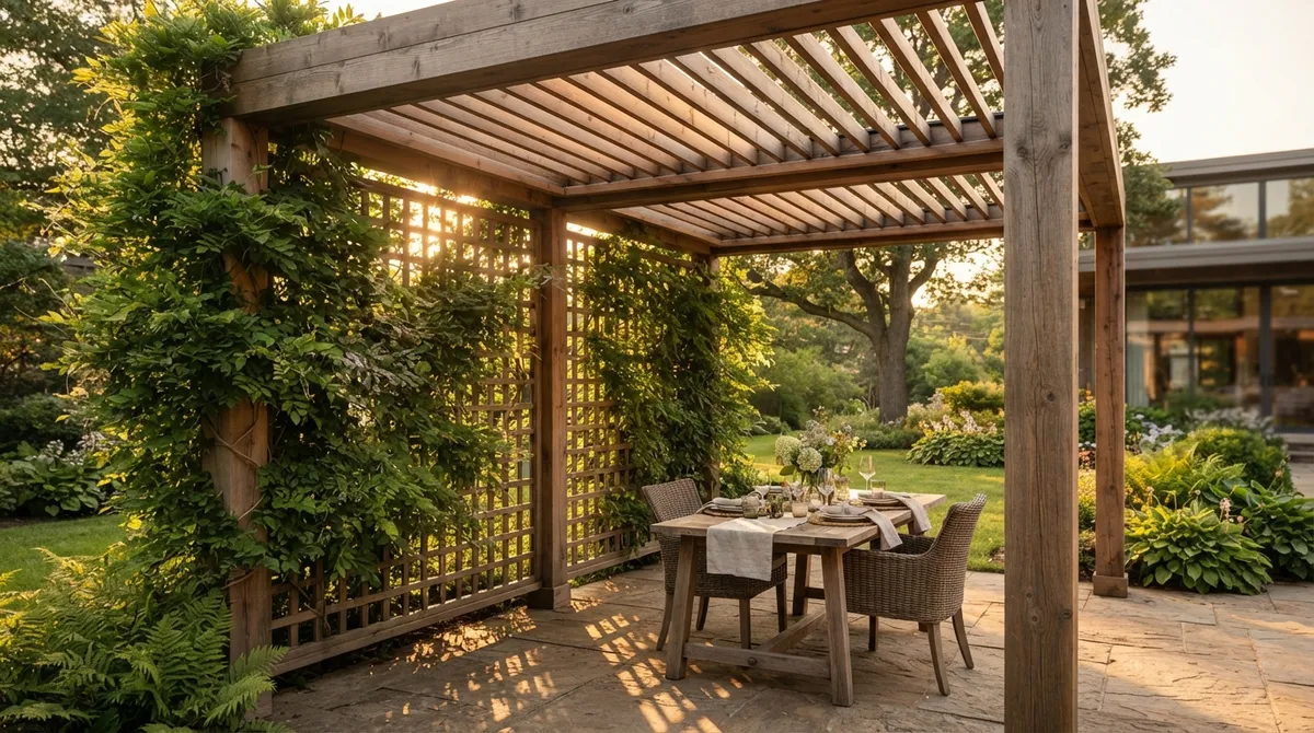 How to Place a Pergola for Seasonal Sunlight
